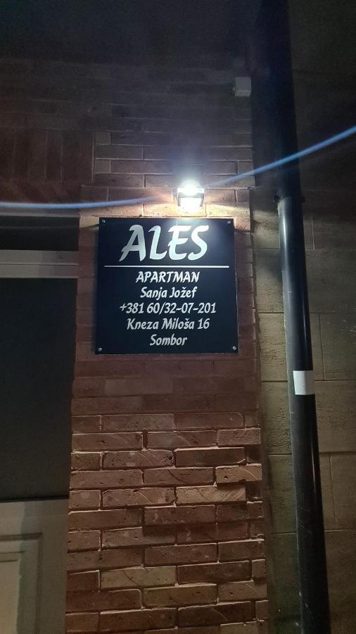 Ales Apartman Sombor Esterno foto